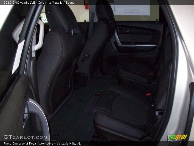 Gold Mist Metallic / Ebony 2010 GMC Acadia SLE