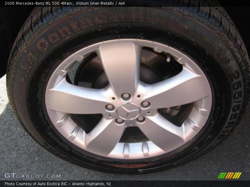 Iridium Silver Metallic / Ash 2006 Mercedes-Benz ML 500 4Matic