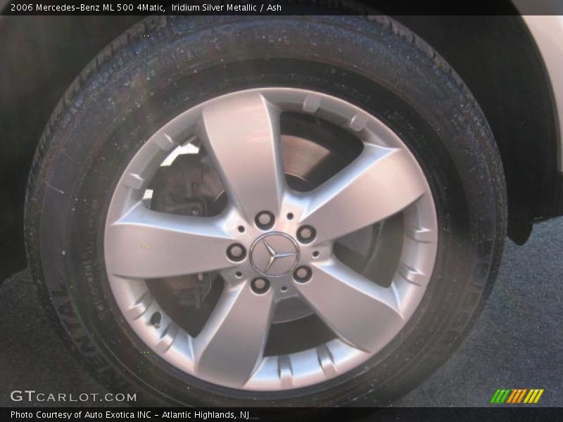 Iridium Silver Metallic / Ash 2006 Mercedes-Benz ML 500 4Matic