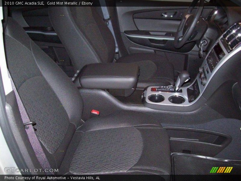 Gold Mist Metallic / Ebony 2010 GMC Acadia SLE