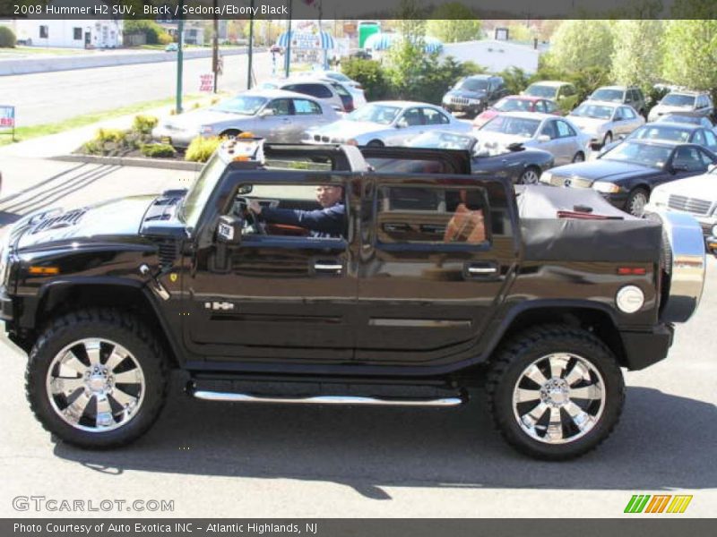 Black / Sedona/Ebony Black 2008 Hummer H2 SUV