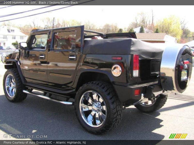 Black / Sedona/Ebony Black 2008 Hummer H2 SUV