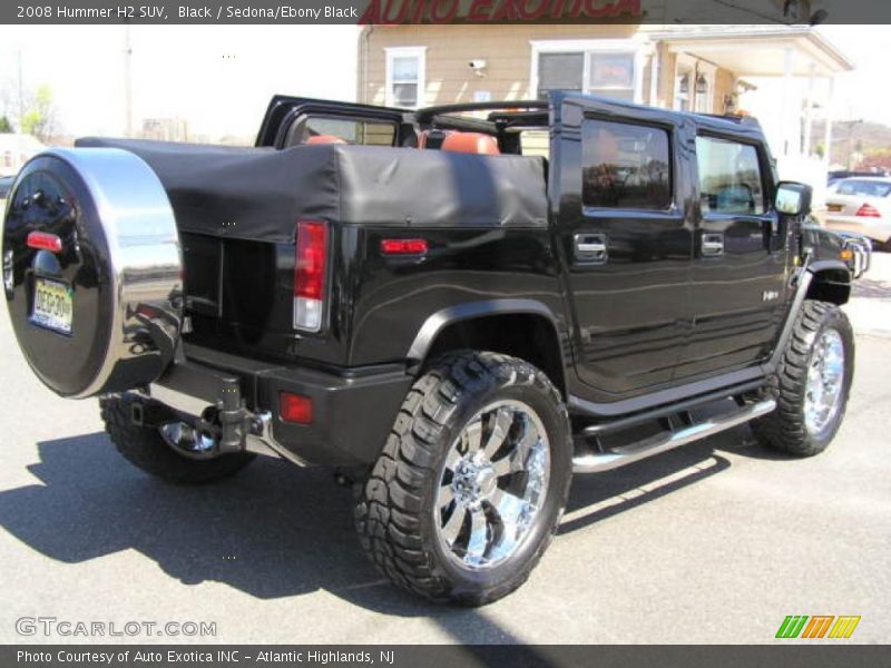 Black / Sedona/Ebony Black 2008 Hummer H2 SUV