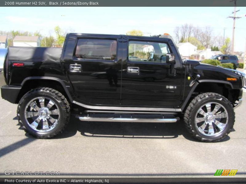Black / Sedona/Ebony Black 2008 Hummer H2 SUV