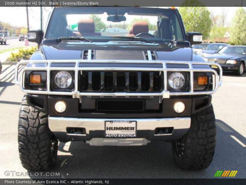 Black / Sedona/Ebony Black 2008 Hummer H2 SUV