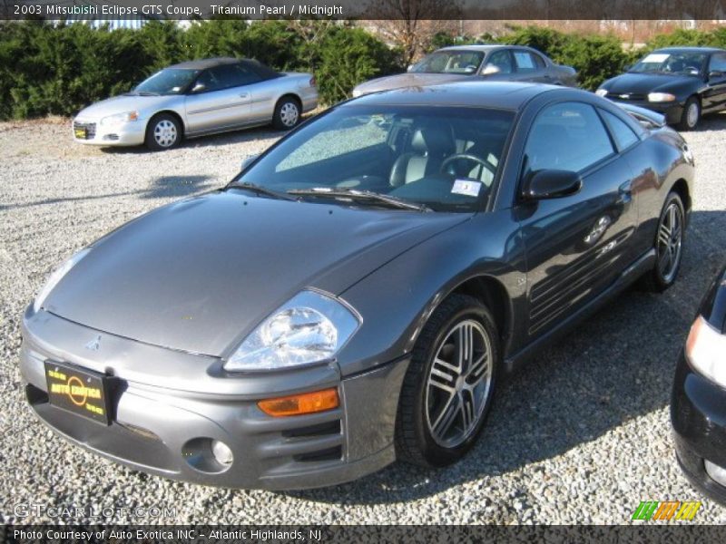 Titanium Pearl / Midnight 2003 Mitsubishi Eclipse GTS Coupe