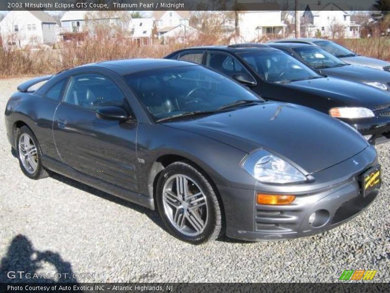 Titanium Pearl / Midnight 2003 Mitsubishi Eclipse GTS Coupe