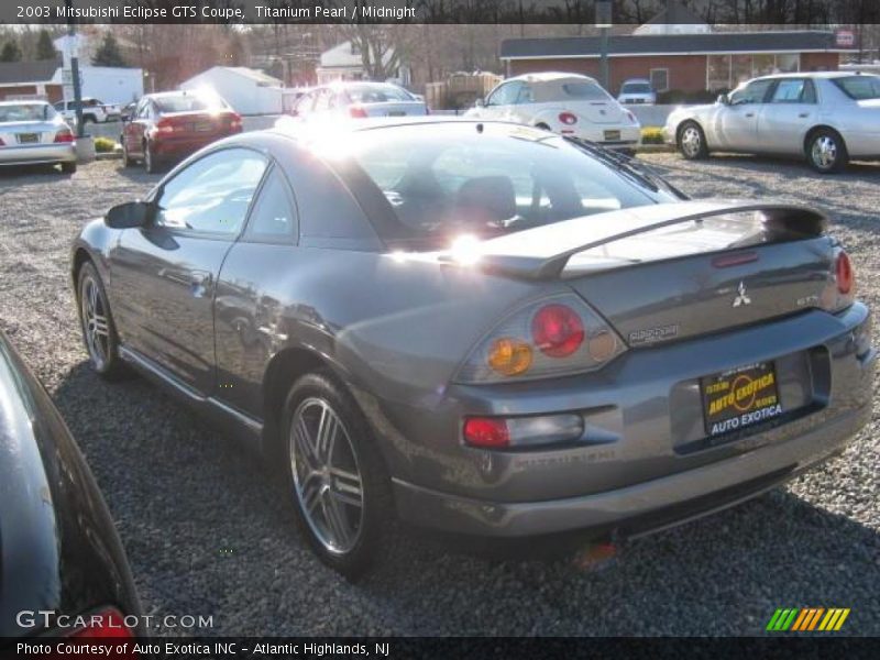 Titanium Pearl / Midnight 2003 Mitsubishi Eclipse GTS Coupe