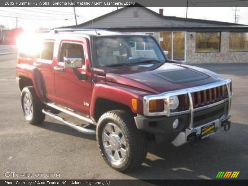 Sonoma Red Metallic / Light Cashmere/Ebony 2009 Hummer H3 Alpha