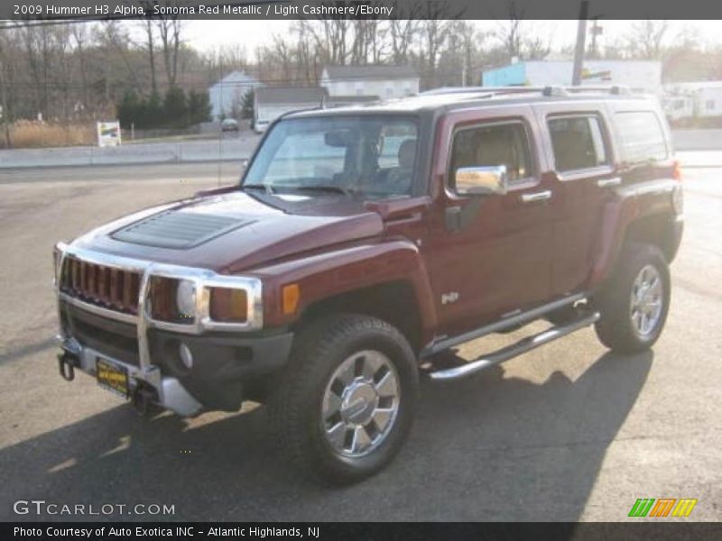 Sonoma Red Metallic / Light Cashmere/Ebony 2009 Hummer H3 Alpha