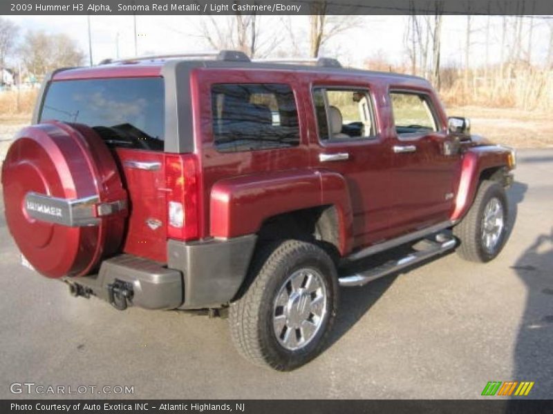 Sonoma Red Metallic / Light Cashmere/Ebony 2009 Hummer H3 Alpha