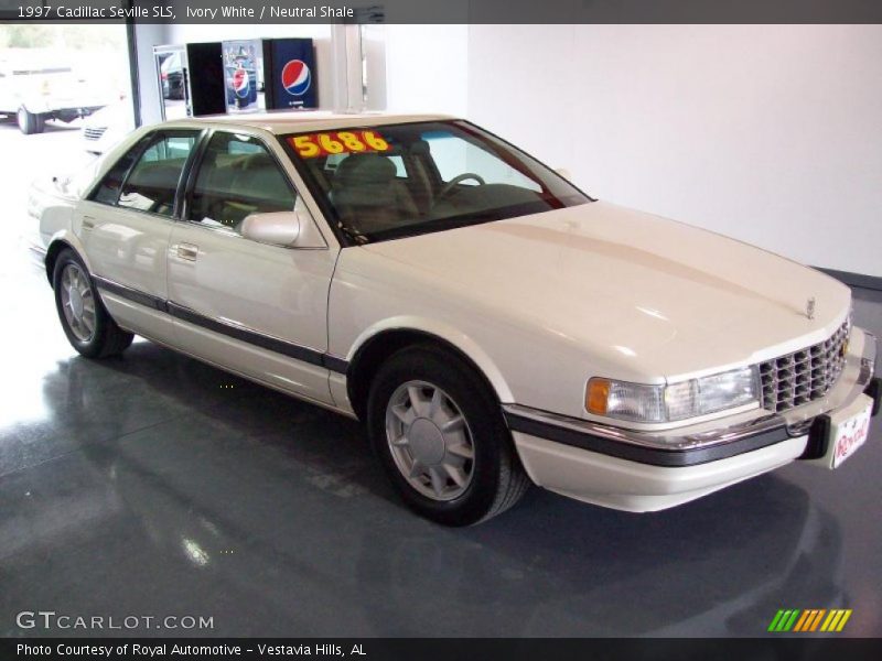 Ivory White / Neutral Shale 1997 Cadillac Seville SLS