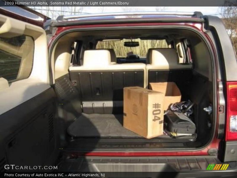 Sonoma Red Metallic / Light Cashmere/Ebony 2009 Hummer H3 Alpha