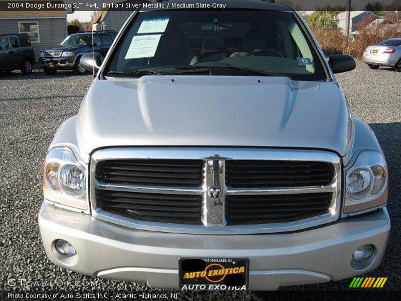 Brilliant Silver Metallic / Medium Slate Gray 2004 Dodge Durango SLT 4x4