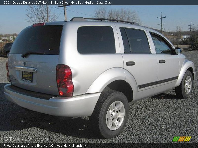 Brilliant Silver Metallic / Medium Slate Gray 2004 Dodge Durango SLT 4x4