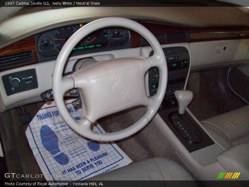 Ivory White / Neutral Shale 1997 Cadillac Seville SLS