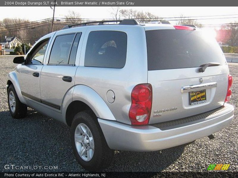 Brilliant Silver Metallic / Medium Slate Gray 2004 Dodge Durango SLT 4x4