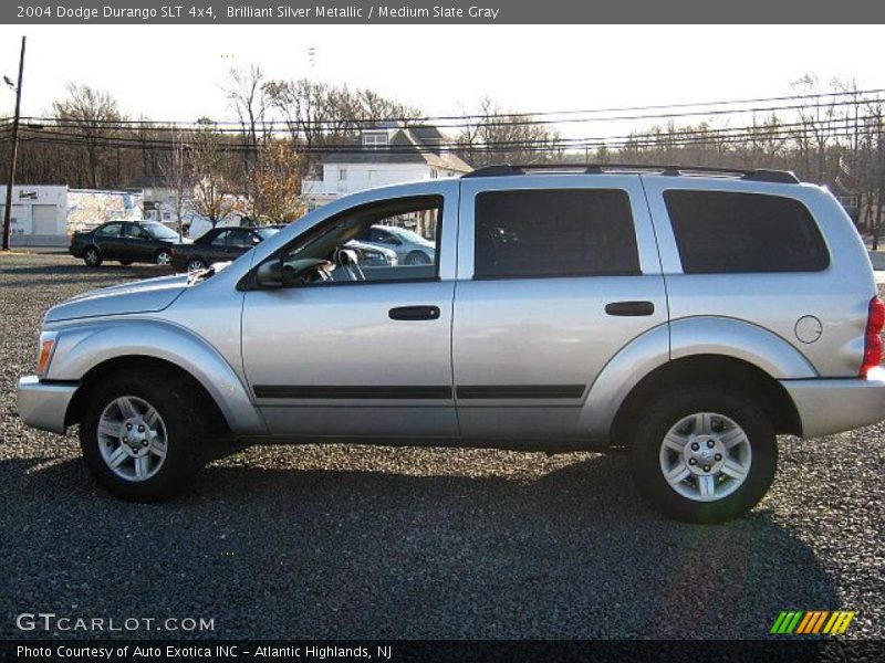 Brilliant Silver Metallic / Medium Slate Gray 2004 Dodge Durango SLT 4x4