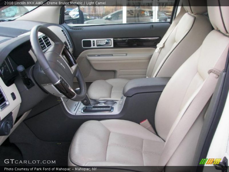 Creme Brulee Metallic / Light Camel 2008 Lincoln MKX AWD