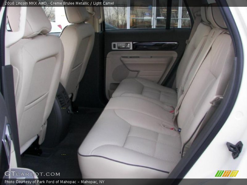 Creme Brulee Metallic / Light Camel 2008 Lincoln MKX AWD