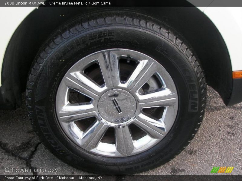 Creme Brulee Metallic / Light Camel 2008 Lincoln MKX AWD