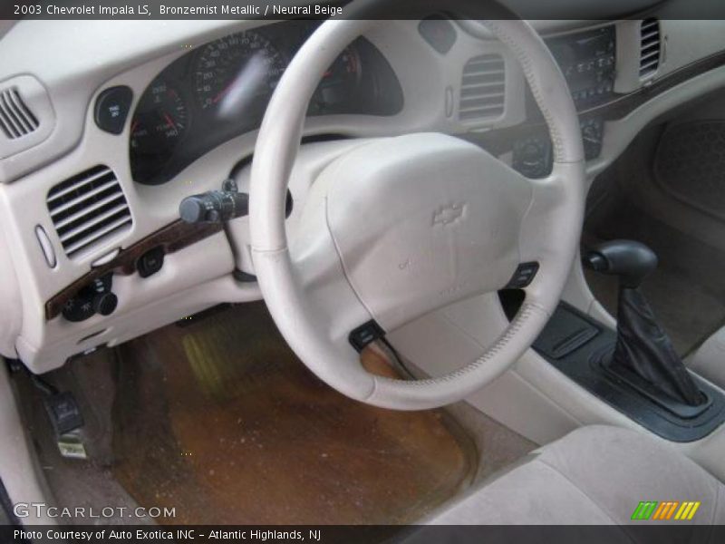 Bronzemist Metallic / Neutral Beige 2003 Chevrolet Impala LS