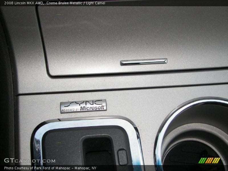 Creme Brulee Metallic / Light Camel 2008 Lincoln MKX AWD