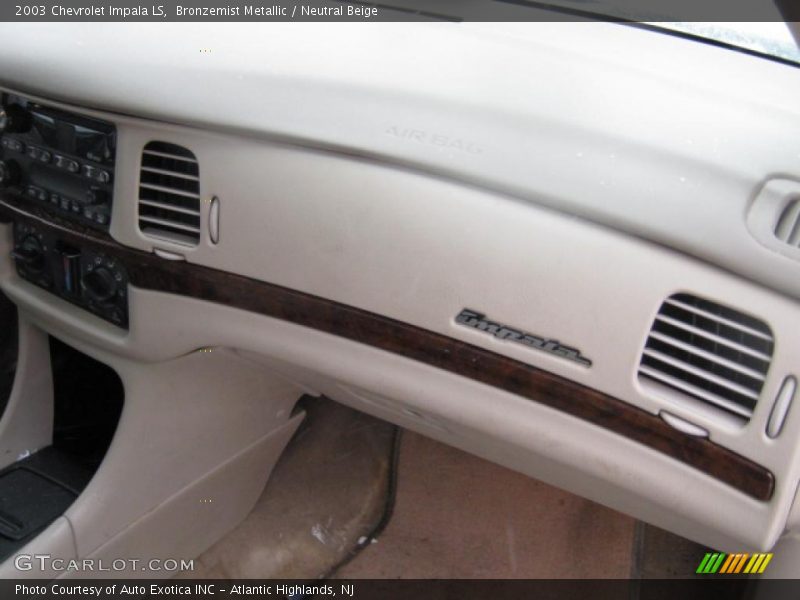 Bronzemist Metallic / Neutral Beige 2003 Chevrolet Impala LS