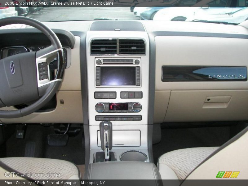 Creme Brulee Metallic / Light Camel 2008 Lincoln MKX AWD