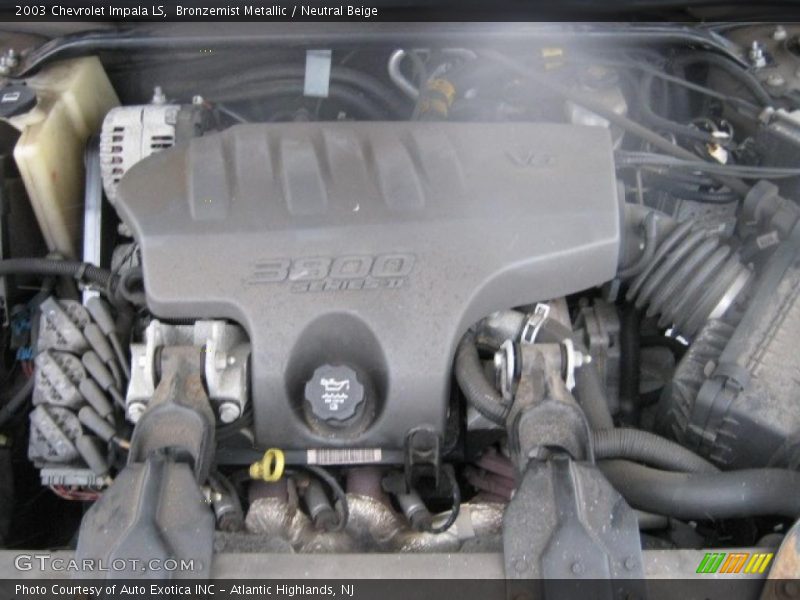 Bronzemist Metallic / Neutral Beige 2003 Chevrolet Impala LS