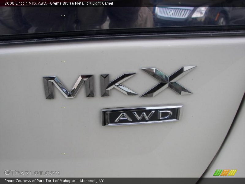 Creme Brulee Metallic / Light Camel 2008 Lincoln MKX AWD
