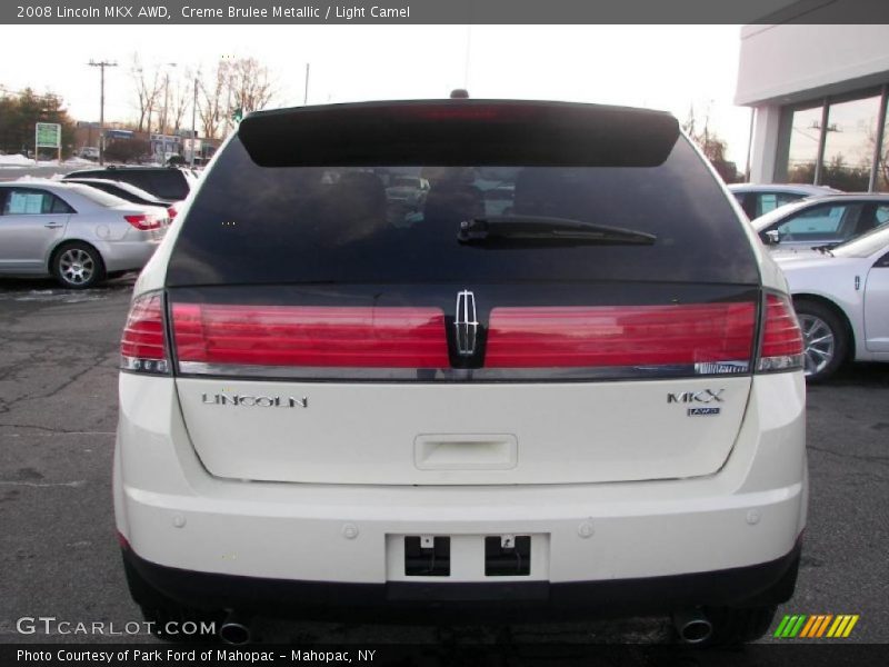 Creme Brulee Metallic / Light Camel 2008 Lincoln MKX AWD