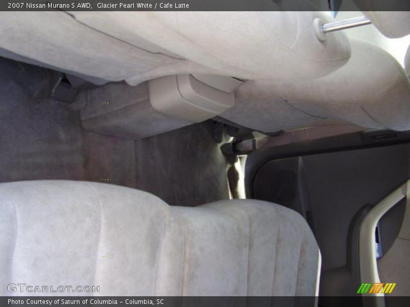 Glacier Pearl White / Cafe Latte 2007 Nissan Murano S AWD