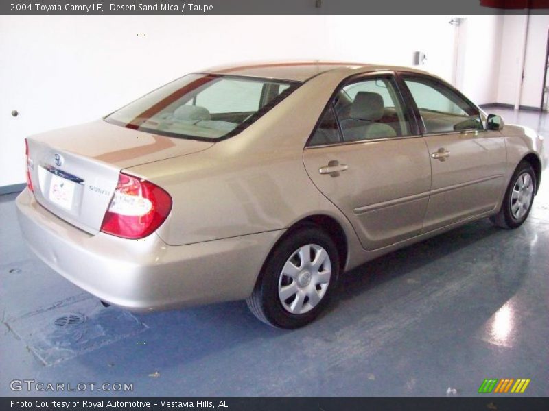 Desert Sand Mica / Taupe 2004 Toyota Camry LE