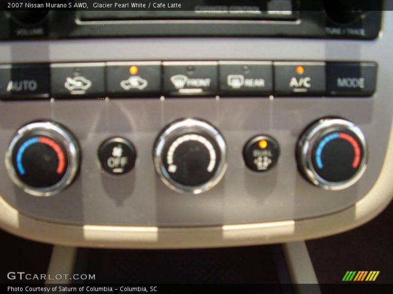 Glacier Pearl White / Cafe Latte 2007 Nissan Murano S AWD