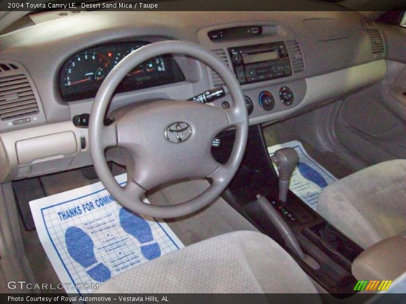 Desert Sand Mica / Taupe 2004 Toyota Camry LE