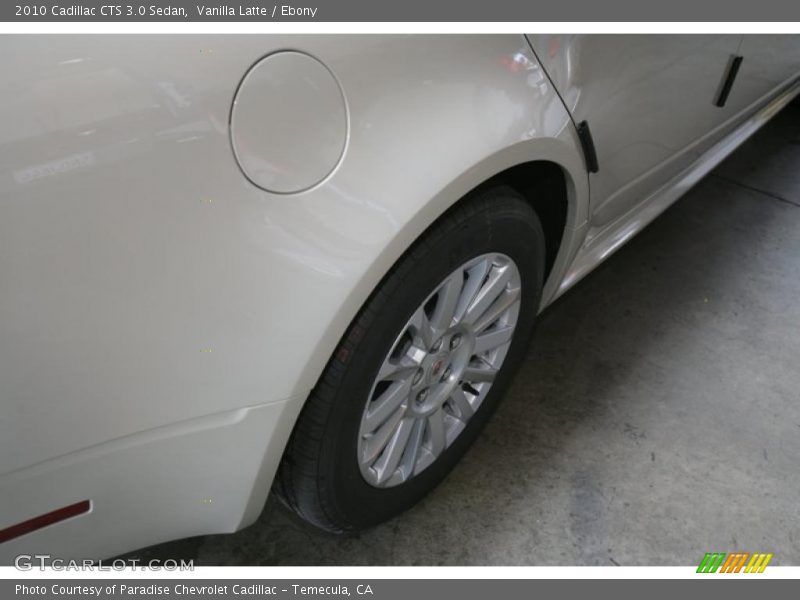 Vanilla Latte / Ebony 2010 Cadillac CTS 3.0 Sedan