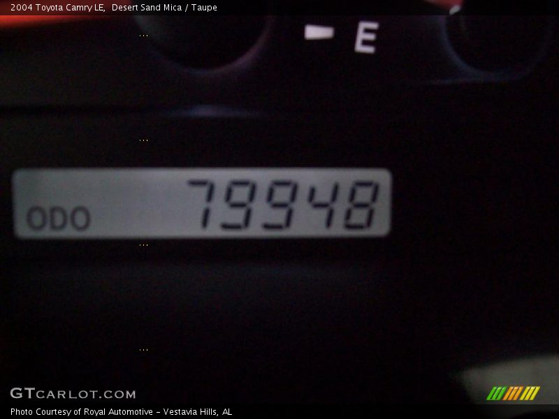Desert Sand Mica / Taupe 2004 Toyota Camry LE