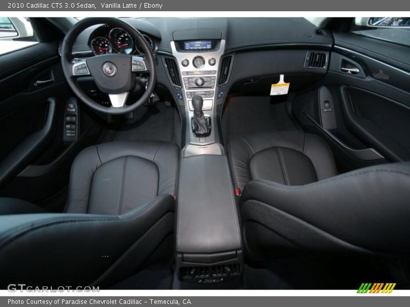 Vanilla Latte / Ebony 2010 Cadillac CTS 3.0 Sedan