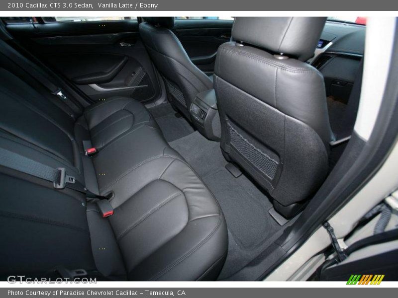 Vanilla Latte / Ebony 2010 Cadillac CTS 3.0 Sedan