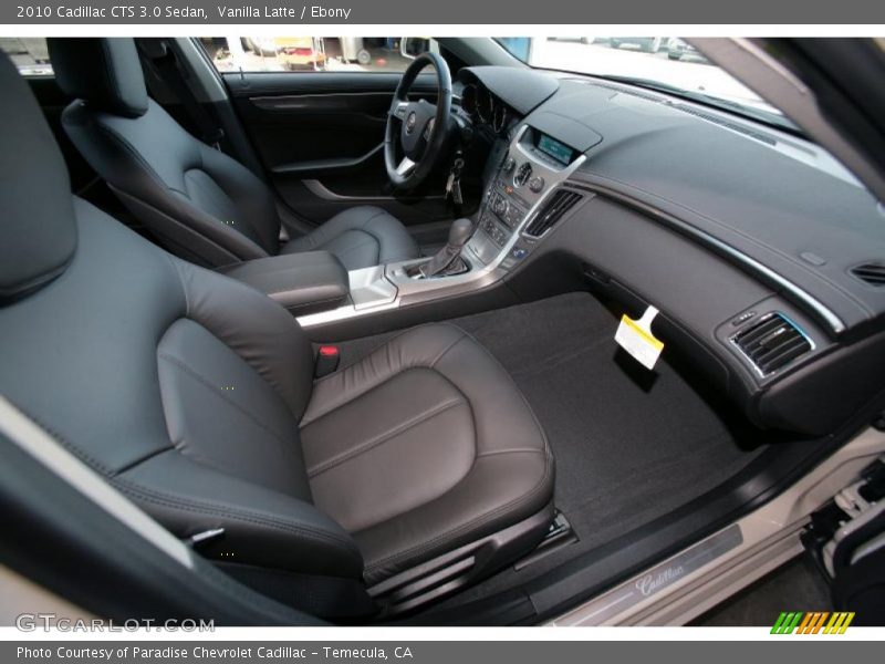 Vanilla Latte / Ebony 2010 Cadillac CTS 3.0 Sedan