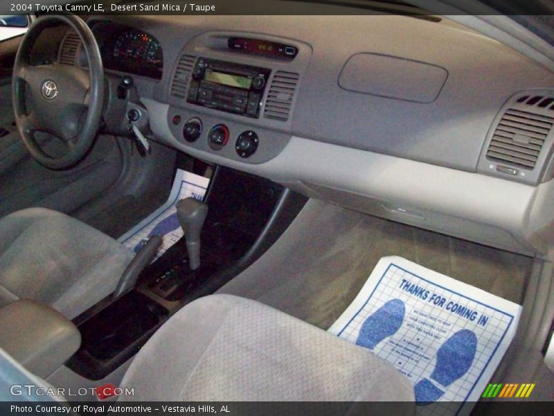Desert Sand Mica / Taupe 2004 Toyota Camry LE