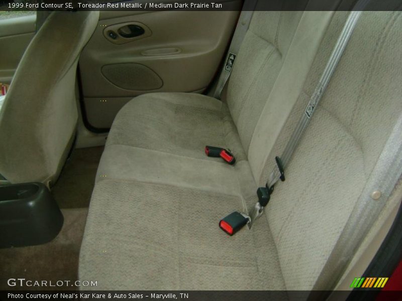 Toreador Red Metallic / Medium Dark Prairie Tan 1999 Ford Contour SE