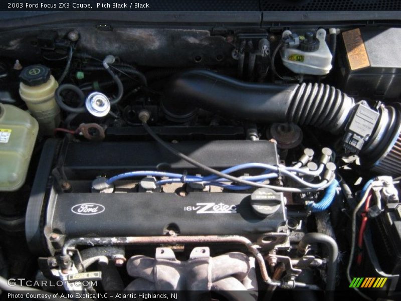 Pitch Black / Black 2003 Ford Focus ZX3 Coupe