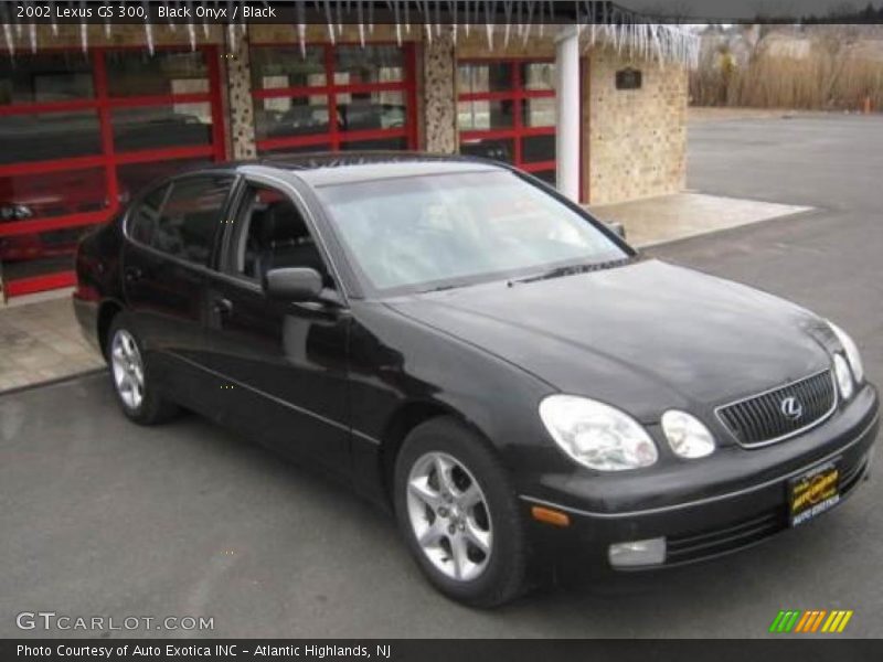 Black Onyx / Black 2002 Lexus GS 300