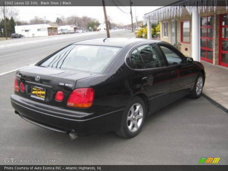 Black Onyx / Black 2002 Lexus GS 300