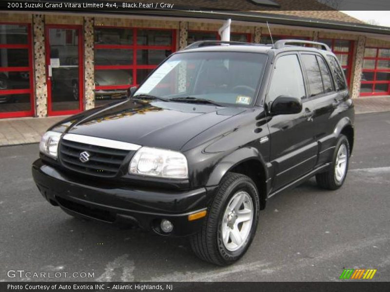 Black Pearl / Gray 2001 Suzuki Grand Vitara Limited 4x4