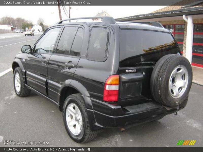 Black Pearl / Gray 2001 Suzuki Grand Vitara Limited 4x4