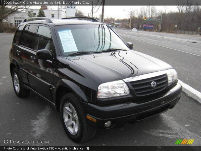 Black Pearl / Gray 2001 Suzuki Grand Vitara Limited 4x4