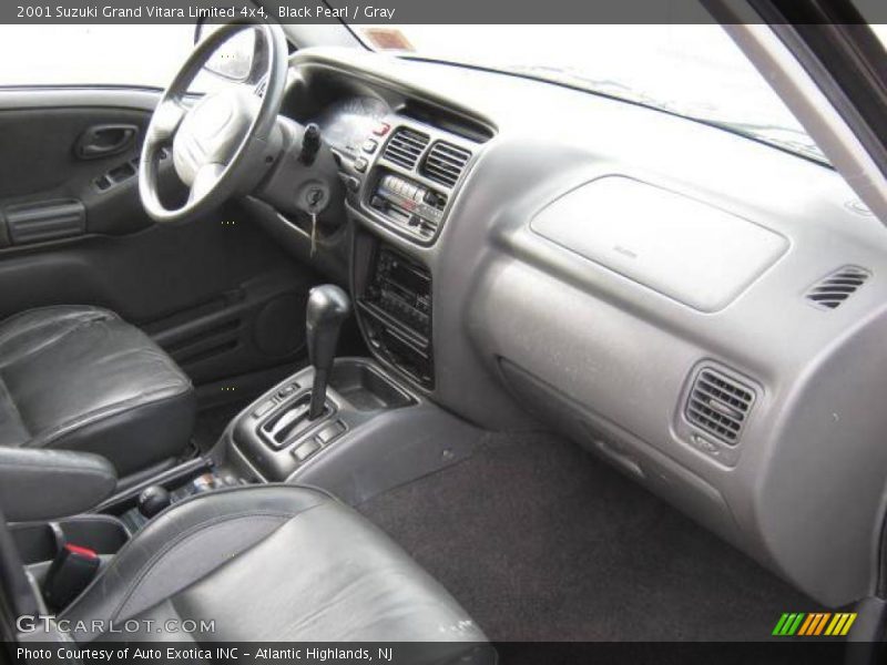 Black Pearl / Gray 2001 Suzuki Grand Vitara Limited 4x4